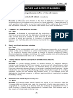 Chapter 1 - Nature and Scope of Business: J K Shah Classes