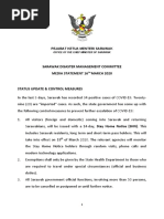 Sarawak Disaster Management Committee Media Statement 16 MARCH 2020