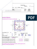 Design of Pedestal