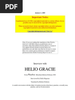 Helio Gracie: Important Notice