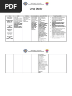 Drug Study 2nd Sem