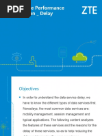 Data Service Performance Optimization - Delay