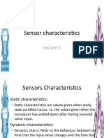 Lecture2 Sensor Characteristics