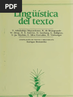 BERNARDEZ E (Comp) - Lingüistica Del Texto PDF