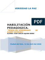 Bandura - Filosofía de La Educación.