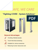 "Fighting COVID - System Solutions": General Advantages