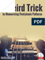 1 Weird Trick To Memorizing Pentatonic Patterns Tab Book Online PDF