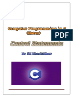 C Programming Control Statements Notes