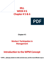 Irll Week # 6 Chapter # 5 & 6