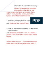 What Are Different Methods of Dimensioning