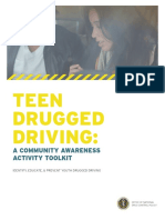 Teen Drugged Driving:: A Community Awareness Activity Toolkit