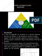 Pollution Control in Dye Industry