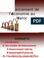 Le Financement de L Economie Au Maroc PDF