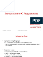 1 - Introduction To C Programming