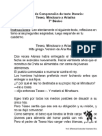 Guía de Comprensión de Texto Literario 7 Básico Ismael Vidal