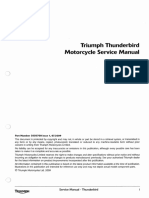 Thunderbird Service Manual