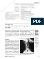 Lesson of The Week: Exacerbating Cervical Spine Injury by Applying A Hard Collar