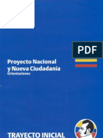 Proyecto Nacional YNueva Ciudadanía