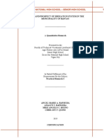 Status and Prospect of Irrigation System in The Municipality of Bantay