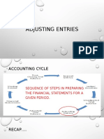 Lesson 9.4 Adjusting Entries