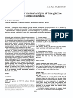 Micro Method For Manual Analysis of in Plasma Without Deproteinization