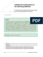 Oral and Maxillofacial Manifestations in Patients With Drug Addiction