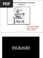 Packages in Java2018