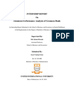 Financial Performance Analysis of Grameen Bank