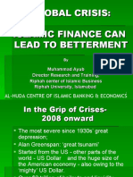 Global Crisis: Islamic Finance Can Lead To Betterment