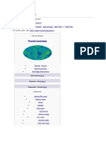 Dark Matter: Physical Cosmology