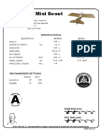 FT Mini Scout: Specifications