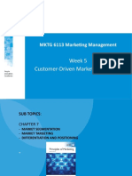 PPT5 - Customer - Driven Marketing Strategy