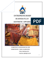 Aesthetic Apparel Business Plan PDF