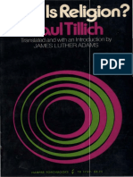 Paul Tillich What Is Religion PDF