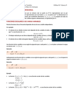 Notas de Clase Funciones de Varias Variables (Dominio, Curvas de Nivel y Límites)