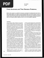 1959 - Rabin, Scott - Finite Automata and Their Decision Problems PDF