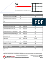 Hoja Técnica de La GeoGrid 30 PDF