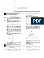 Constructions: Construction of Perpendicular Bisector of A Line Segment