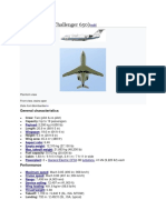 Challenger 650 Specification Detailed PDF