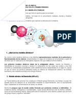 Secuencia Didactica, Sección #2 Modelos Atomicos