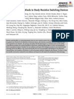 Lanza Et Al. - 2019 - Recommended Methods To Study Resistive Switching D