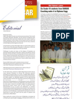 BAKHABAR: The Monthly Newsmagazine of Bihar Anjuman, October 2010 Issue