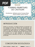 Formas Primitivas de Castigar