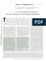 2015 Eccentric or Concentric Exercises For The Treatment of Tendinopathies...