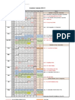 Academic Calendar 2010-11