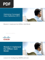 Optimizing Converged Cisco Networks (Ont) : Module 4: Implement The Diffserv Qos Model