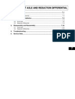 Chapter 7 Front Axle and Reduction Differential