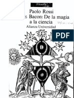 Bacon de La Magia A La Ciencia PDF