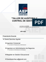 Clase 1 Taller de Auditoria y Control de Gestion