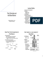 Fluid & Acid Base Balance PDF